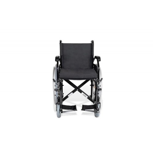 REHA FUND RF-1/42/PU/CZA-624/PU kørestol i stål - sammenklappelig, 48 cm sæde