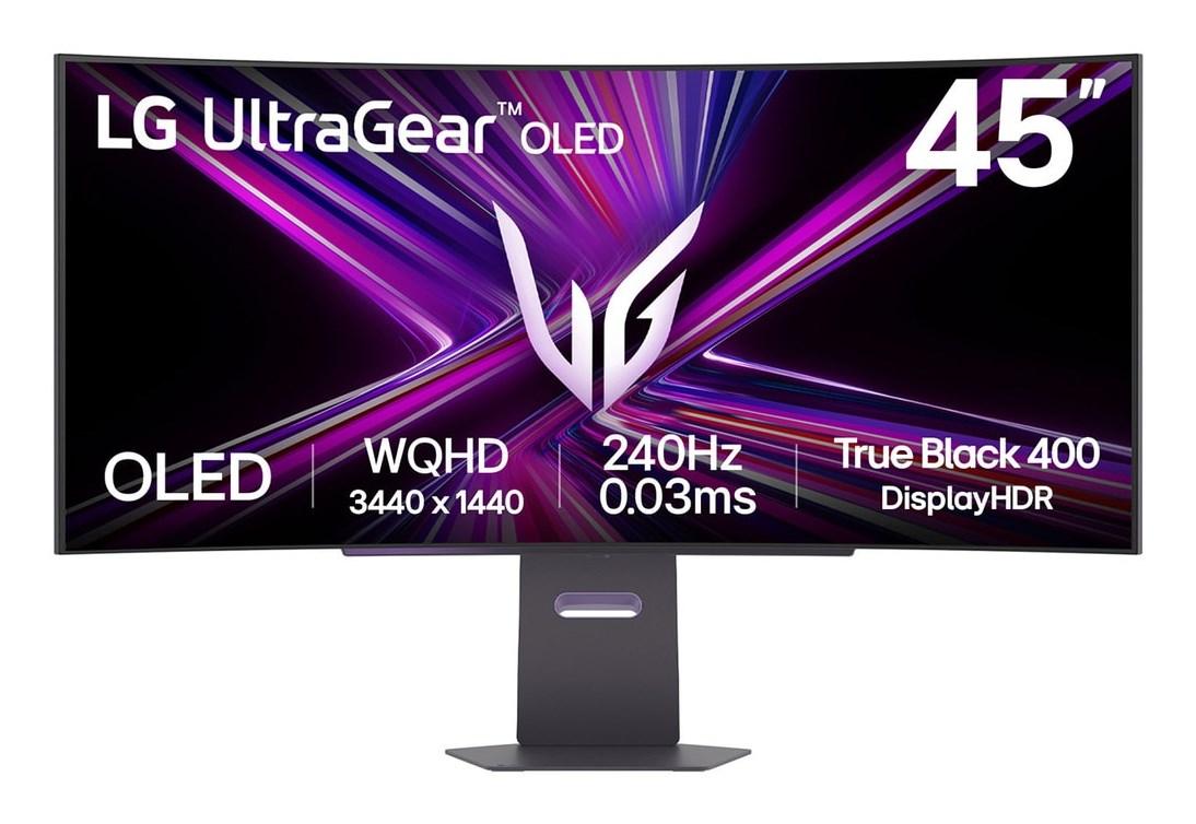 LG UltraGear 45GX900A-B 44,5" buet OLED gaming-skærm - WQHD 240 Hz billede