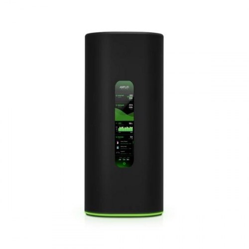 AmpliFi Alien Wi‑Fi 6 router - Gigabit Ethernet, dual-band, sort/grøn