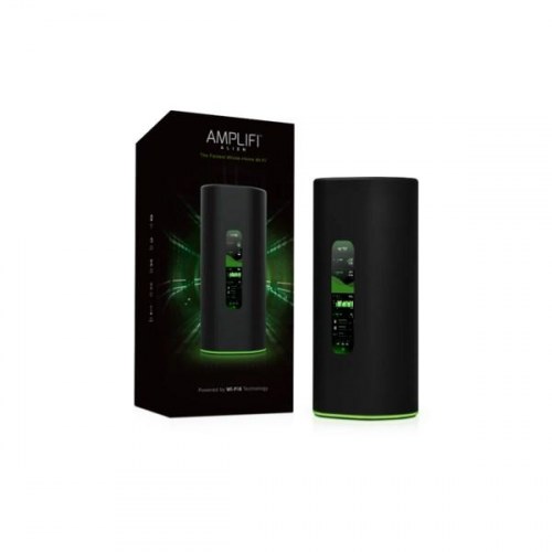 AmpliFi Alien Wi‑Fi 6 router - Gigabit Ethernet, dual-band, sort/grøn