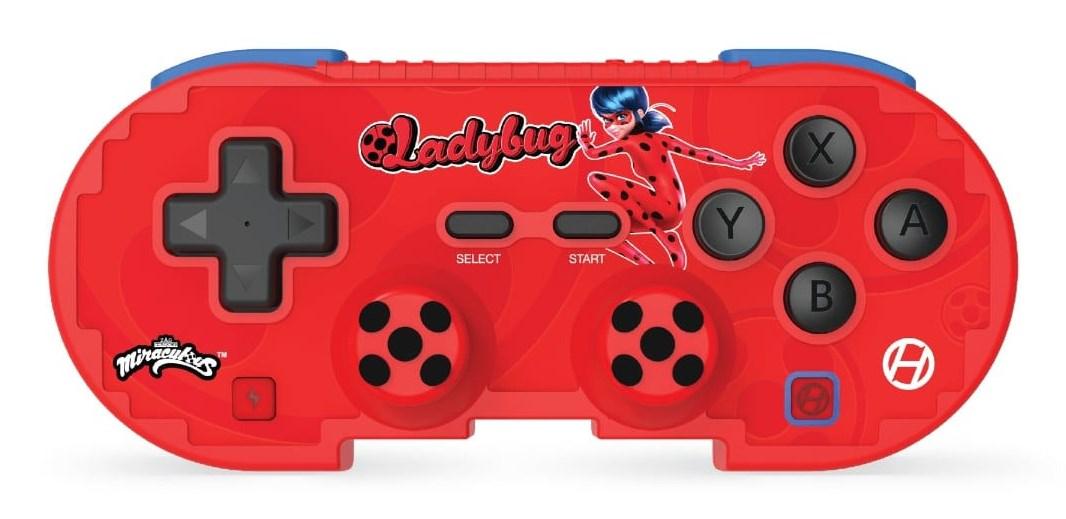 Hyperkin M01328-MTLB spil-controller Sort, Blå, Rød Bluetooth Gamepad Android, MAC, Nintendo Switch, Nintendo Switch OLED, PC, iOS
