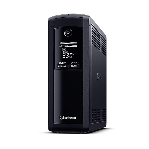 CyberPower VP1200EILCD UPS - Line-Interactive 1,2 kVA / 720 W, 8 udtag, LCD billede