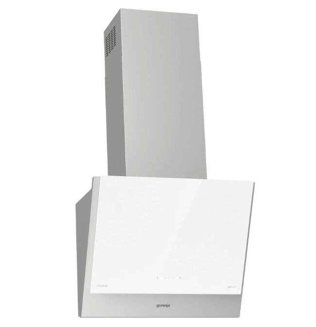 Gorenje WHI6SYW vægmonteret emhætte 488 m³/t - rustfrit stål/hvid