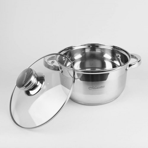 Maestro MR-2220-10 grydesæt i rustfrit stål - 10 dele