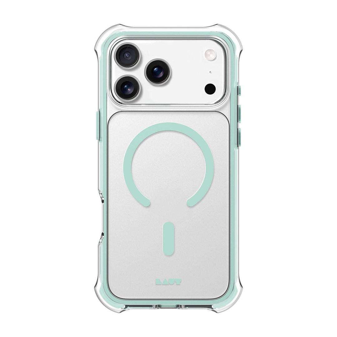 LAUT AERO PROTECT mobiltelefon etui 17,5 cm (6.9") Cover Mintfarve, Transparent