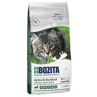 BOZITA Active & Sterilised kornfri tørfoder med lam - 2 kg
