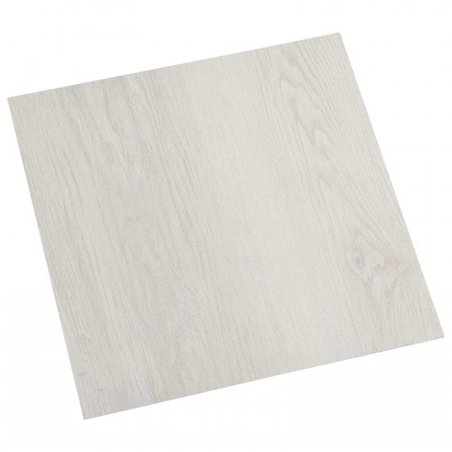 Selvklæbende Gulvplanker 30,5 x 30,5 cm 20 stk PVC Lys beige