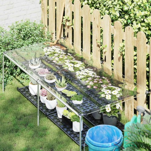 Planteovertræk Transparent 2,5 x 1 m PVC