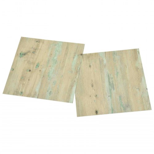 Selvklæbende Gulvplanker 30,5 x 30,5 cm 20 stk PVC Lys Brun