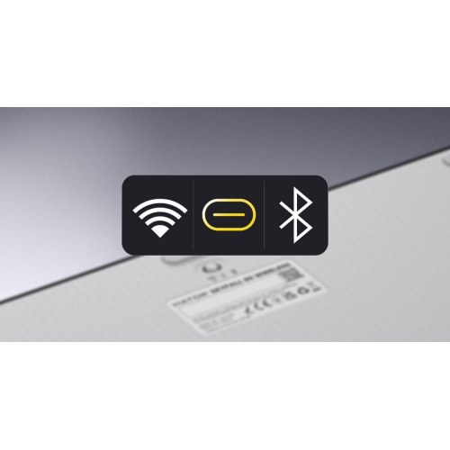 Skyfall Wireless 80 gamingtastatur - USB, RF og Bluetooth 5.3, 80%, RGB, sort/hvid