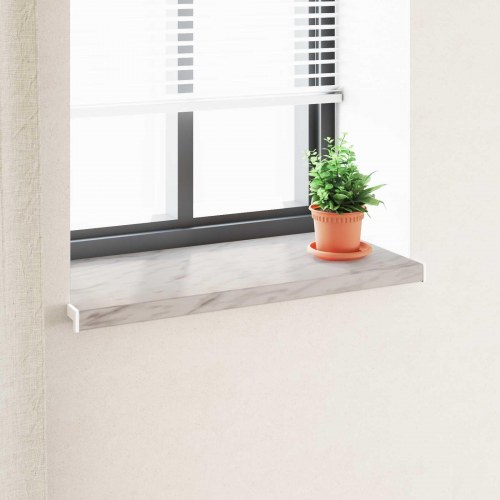 Vindueskarm Marmor tekstur 60 x 45 x 4,5 cm PVC