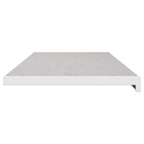 Vindueskarm Marmor tekstur 160 x 40 x 4,5 cm PVC