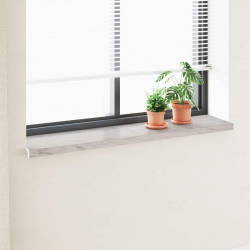 Vindueskarm Marmor tekstur 140 x 30 x 4,5 cm PVC