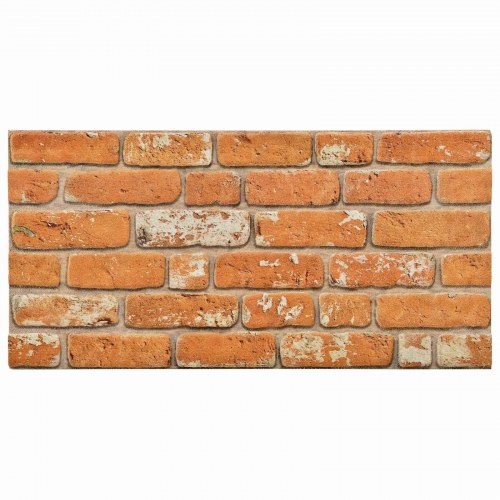 Vægpaneler 10 stk Mursten 100 x 50 cm EPS Skum