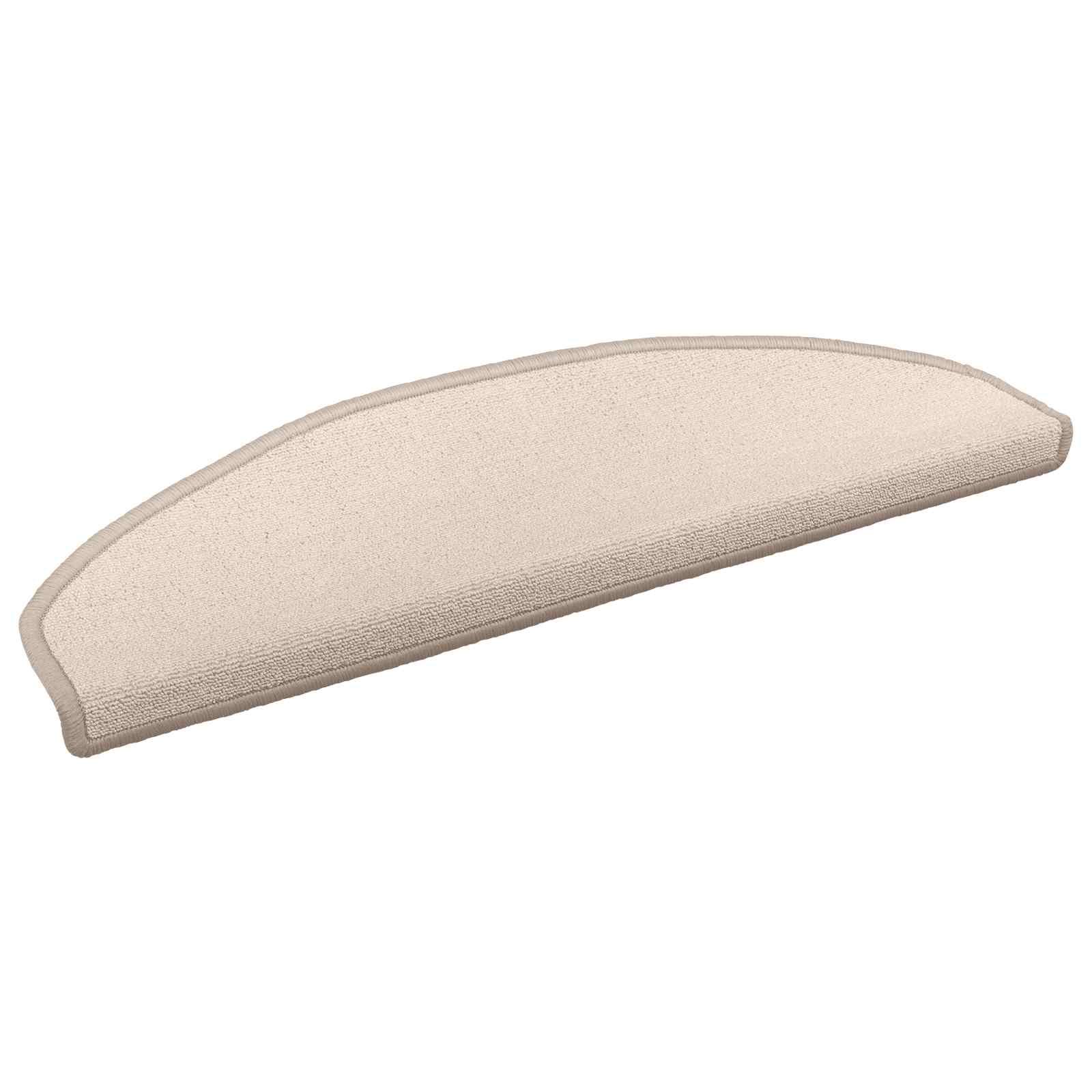 Selvklæbende Trappemåtter 15 stk Gråbrun 80 x 24,5 x 3,5 cm
