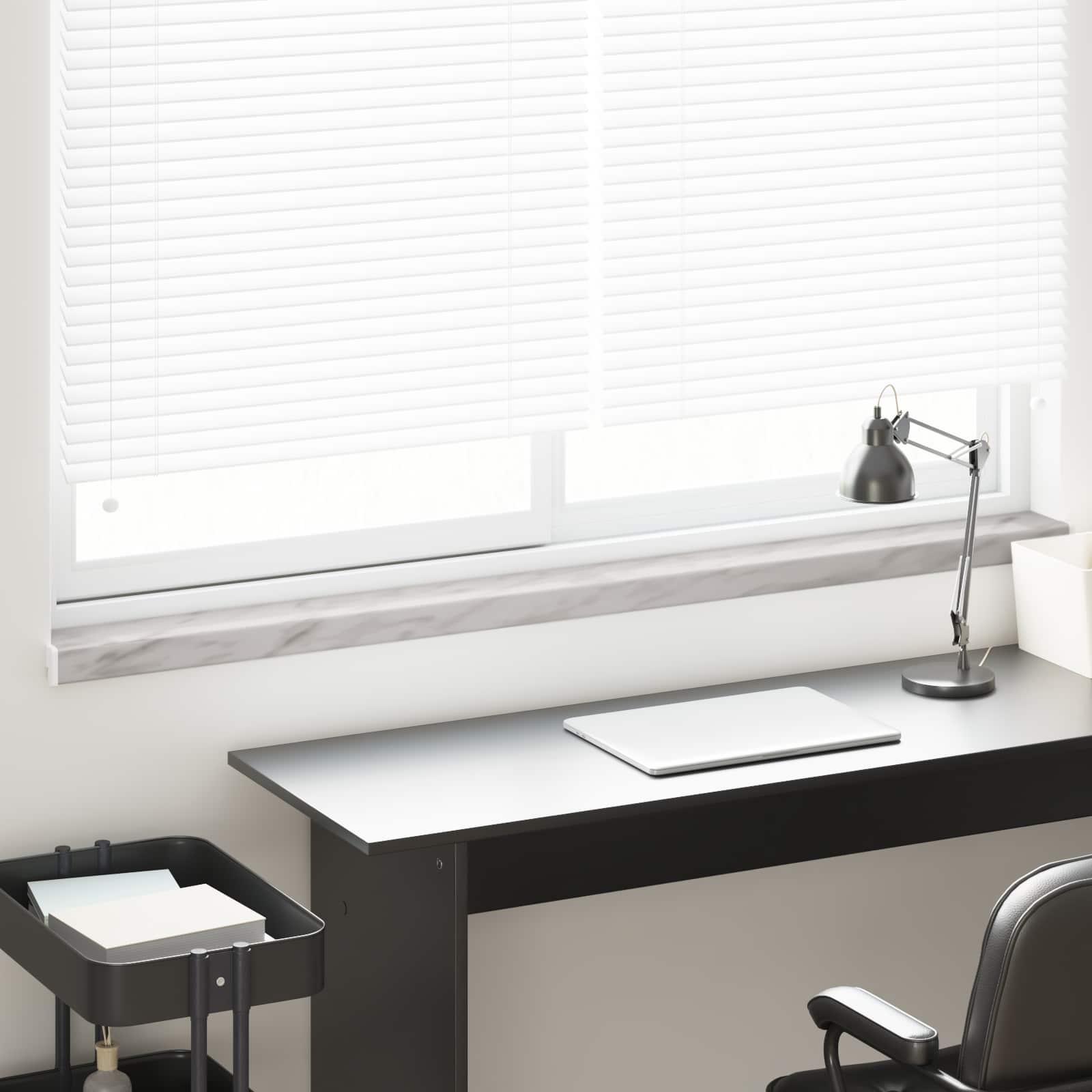 Vindueskarm Marmor tekstur 160 x 10 x 4,5 cm PVC