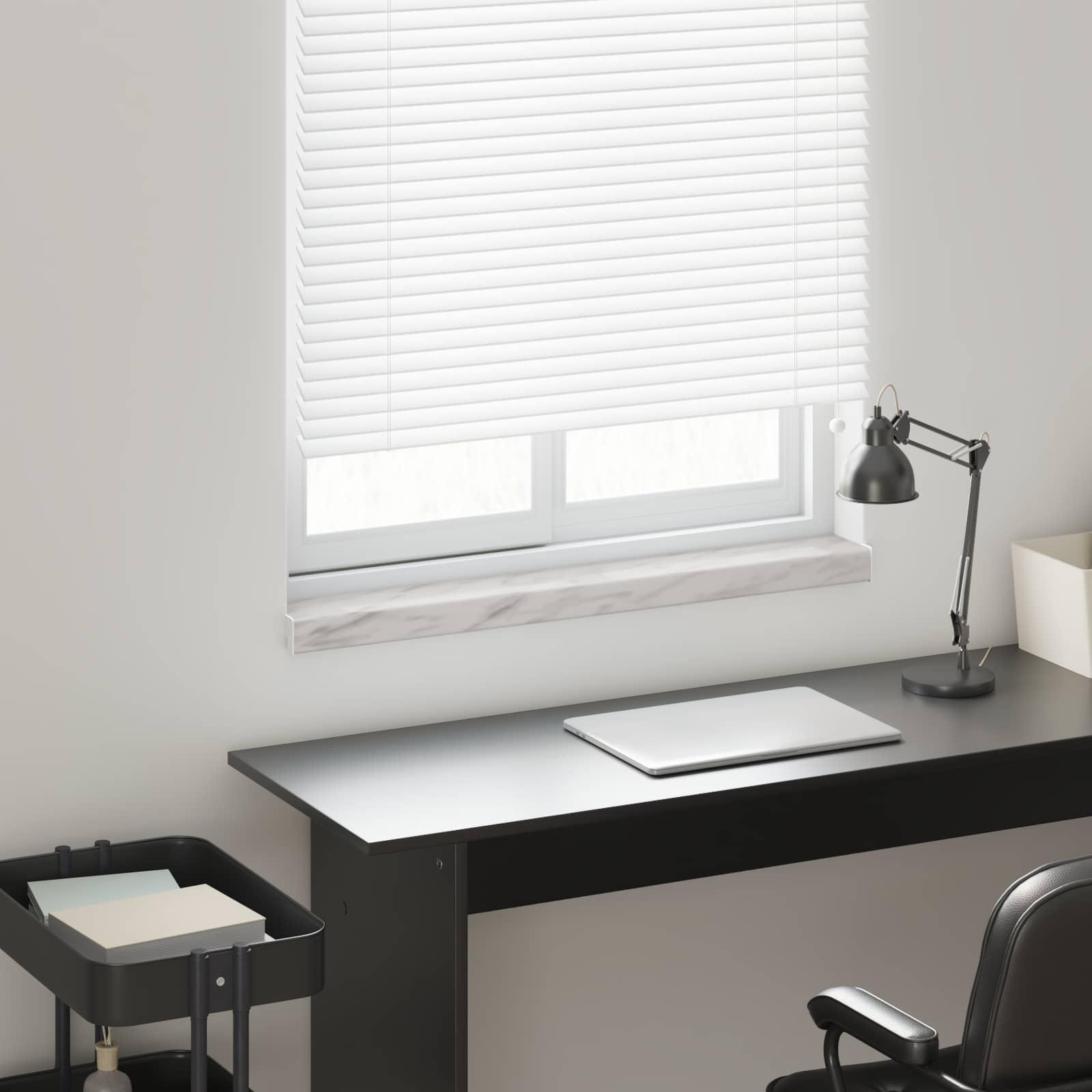 Vindueskarm Marmor tekstur 100 x 10 x 4,5 cm PVC