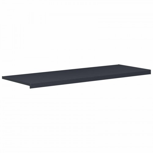 Vindueskarm Anthracit med træstruktur 160 x 50 x 4,5 cm PVC