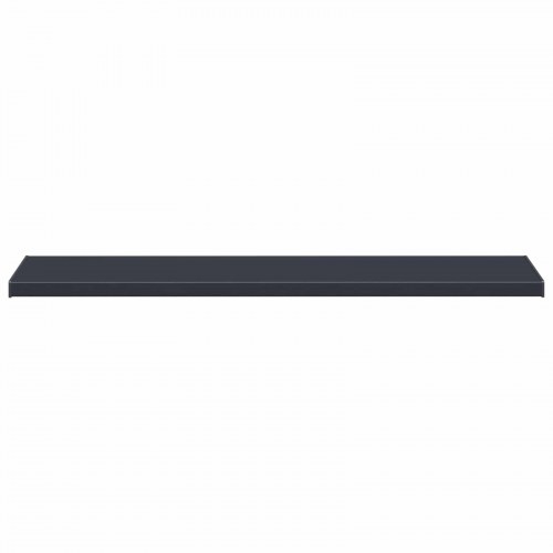 Vindueskarm Anthracit med træstruktur 160 x 40 x 4,5 cm PVC