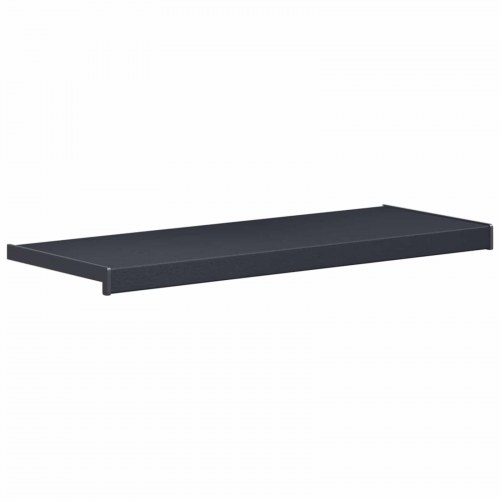 Vindueskarm Anthracit med træstruktur 100 x 35 x 4,5 cm PVC