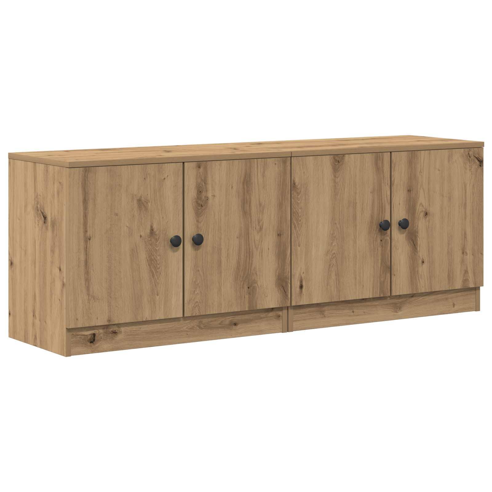 Sengeskab 2 stk Artisan Eg 66 x 35 x 48 cm Konstrueret træ