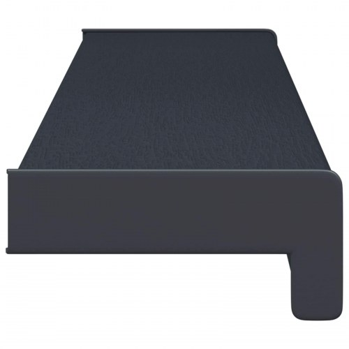 Vindueskarm Anthracit med træstruktur 80 x 10 x 4,5 cm PVC