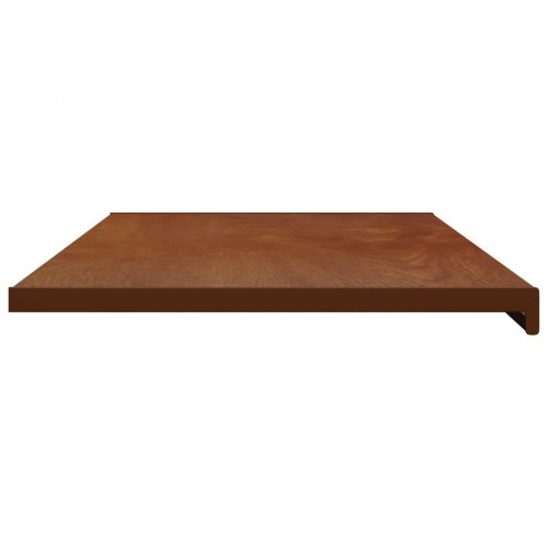 Vindueskarm Brun træ 160 x 50 x 4,5 cm PVC
