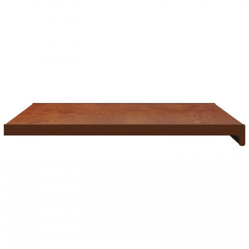 Vindueskarm Brun træ 60 x 50 x 4,5 cm PVC
