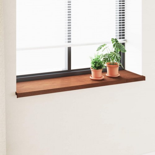 Vindueskarm Brun træ 120 x 45 x 4,5 cm PVC