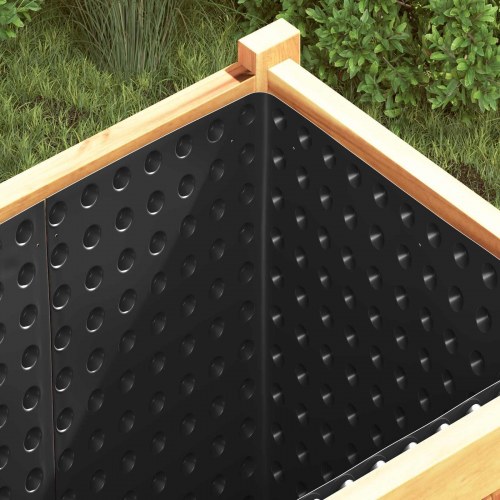 Dimpled Drænplade 2 stk Sort 1 x 20 m HDPE