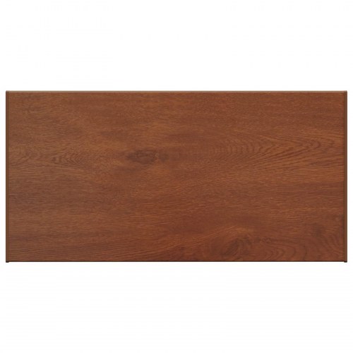 Vindueskarm Brun træ 80 x 45 x 4,5 cm PVC
