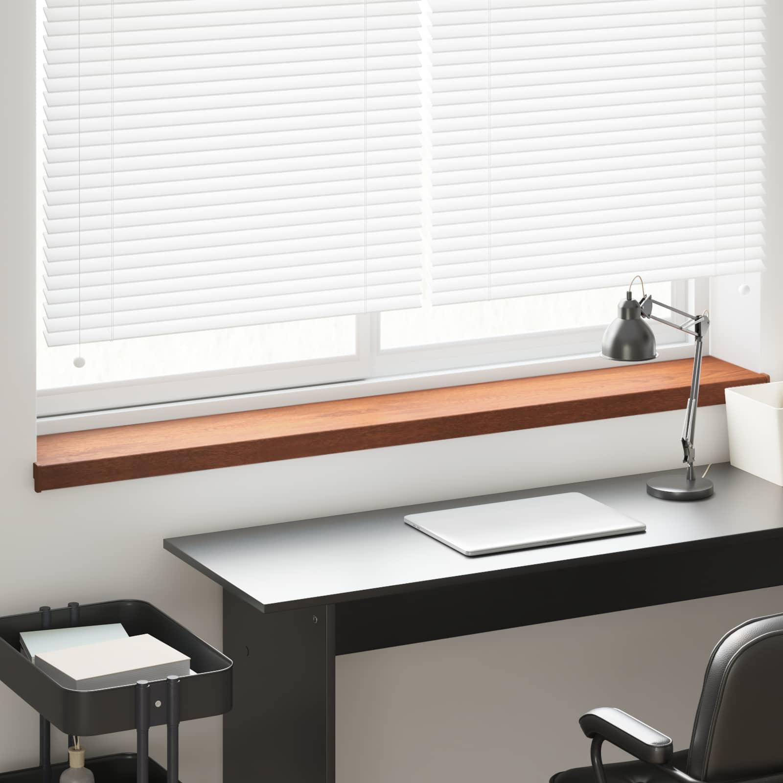 Vindueskarm Brun træ 160 x 20 x 4,5 cm PVC
