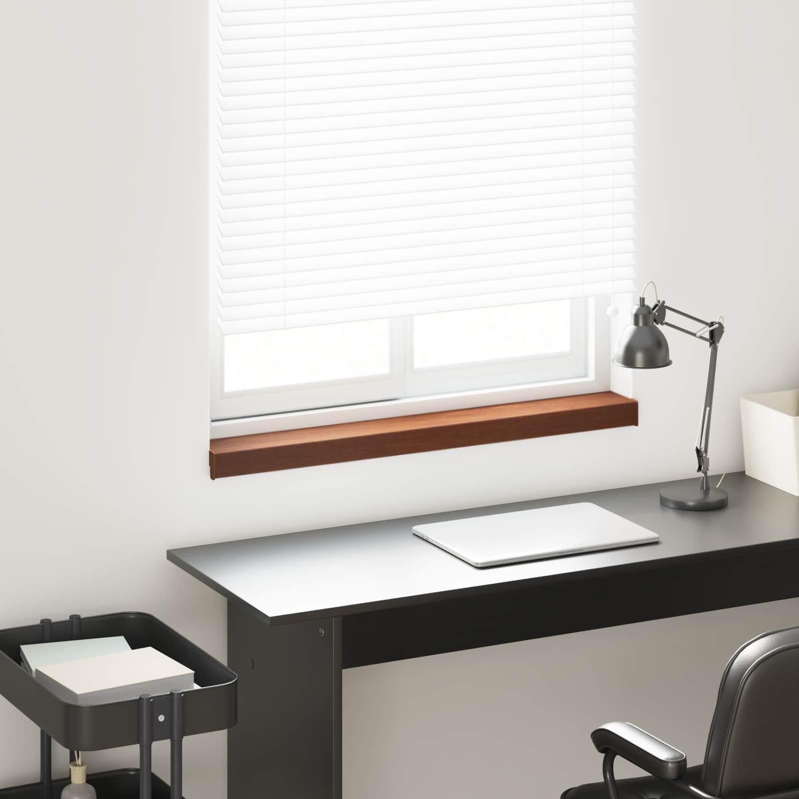 Vindueskarm Brun træ 60 x 15 x 4,5 cm PVC