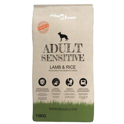 Luksustørfoder til hunde Adult Sensitive Lamb & Rice 2 stk. 30 kg
