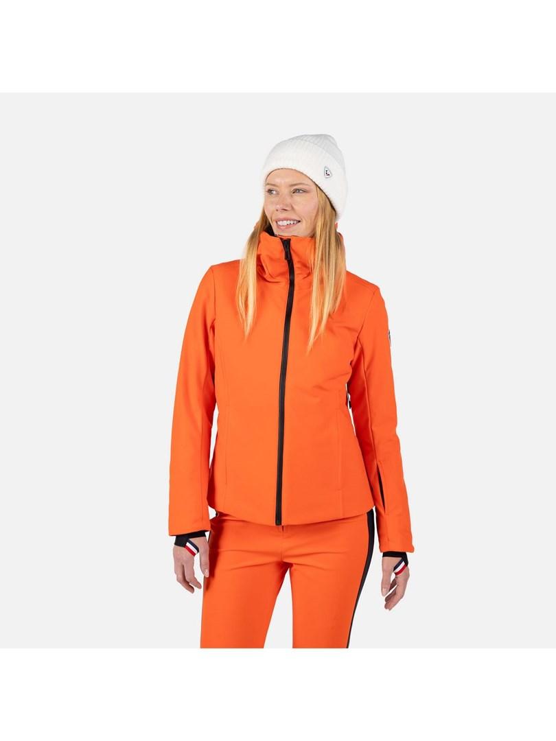 Rossignol Cieloalto damejakke - orange softshell skijakke
