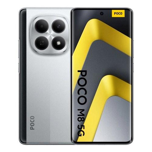 Xiaomi POCO M8 5G 6,77" 8/512 GB - Sølv billede