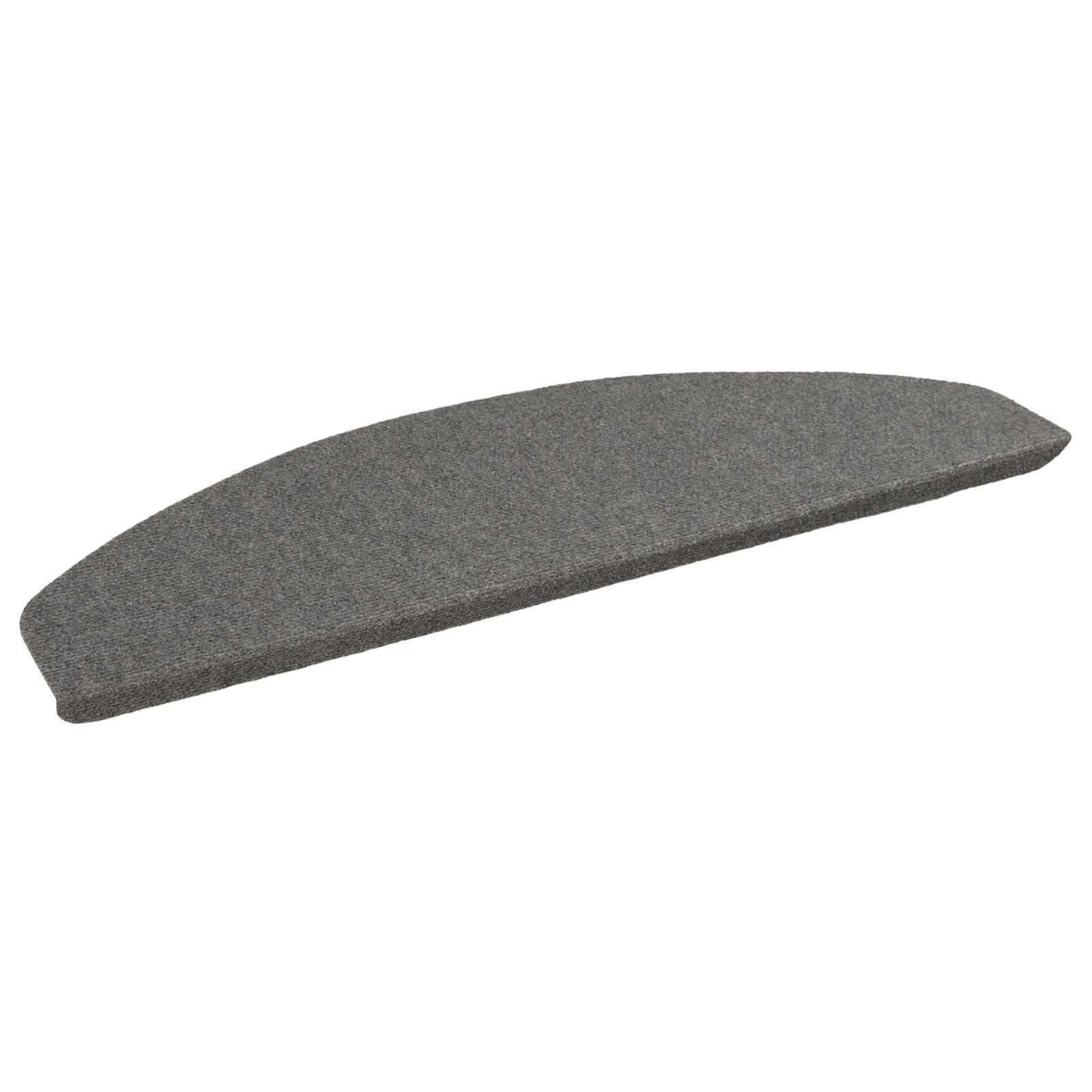 Selvklæbende Trappemåtter 15 stk Grå 80 x 28 x 3,5 cm