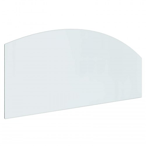 Pejs glasplade i hærdet glas - transparent 120 × 50 cm