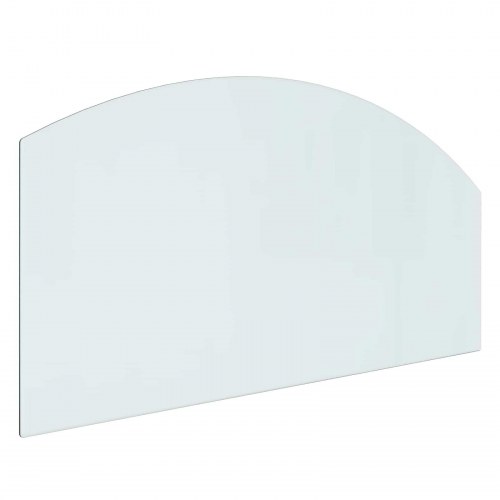 Pejs glasplade i hærdet glas - transparent 100 x 50 cm