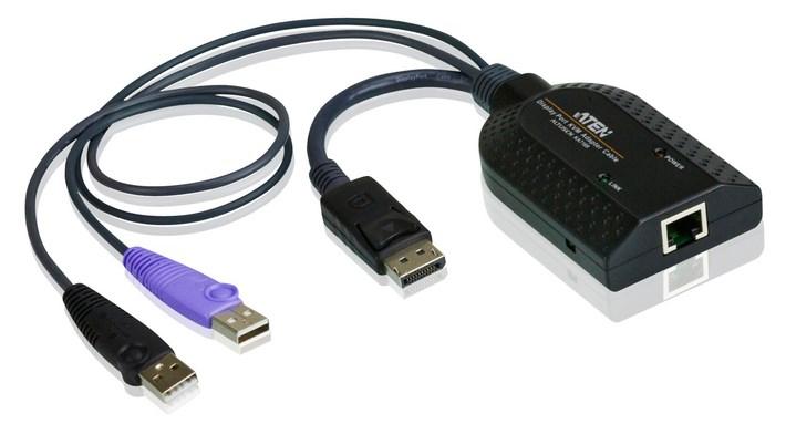 ATEN KA7169 USB/DisplayPort til Cat5e/6 KVM adapterkabel (CPU‑modul) billede