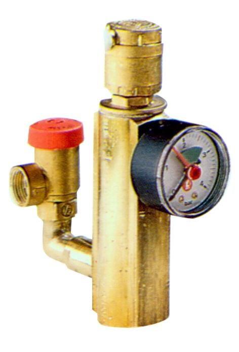 Sikkerhedsgruppe R554F 1" - 3 bar