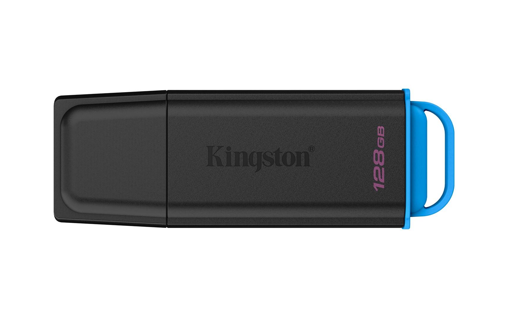 Kingston DataTraveler Exodia USB 3.2 Gen 1 - 128 GB, sort/blå