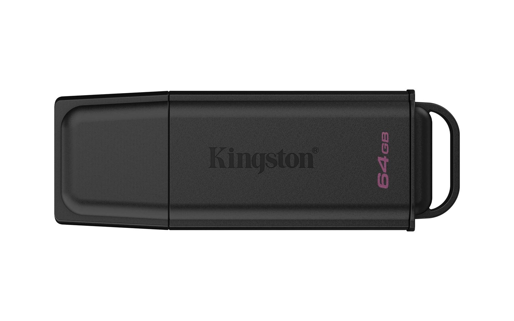 Kingston DataTraveler Exodia USB 3.2 Gen 1 - 64 GB, sort