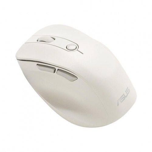 ASUS MD105 MK trådløs mus - højrehåndet, RF + Bluetooth, 2.400 DPI - Beige