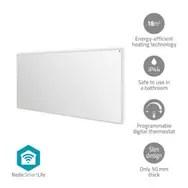 Nedis HTIP700WTW infrarød konvektionsradiator - 700 W, hvid