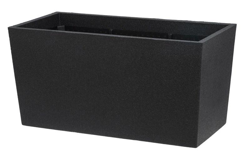 Thermo altankasse/patiokrukke D76 - sort