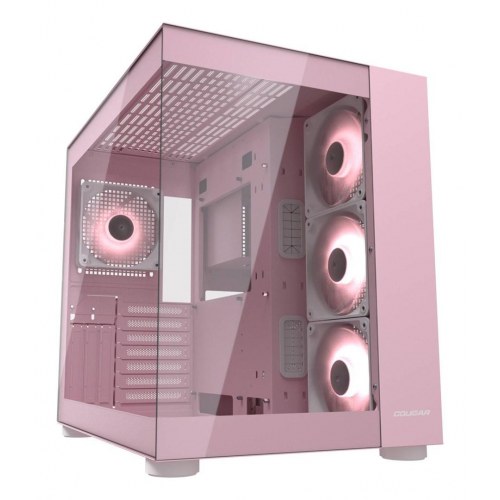 COUGAR FV150 ARGB midi-tower kabinet - pink