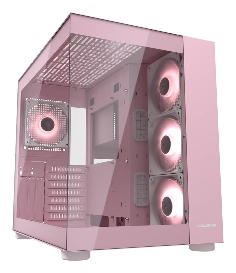 COUGAR FV150 ARGB midi-tower kabinet - pink