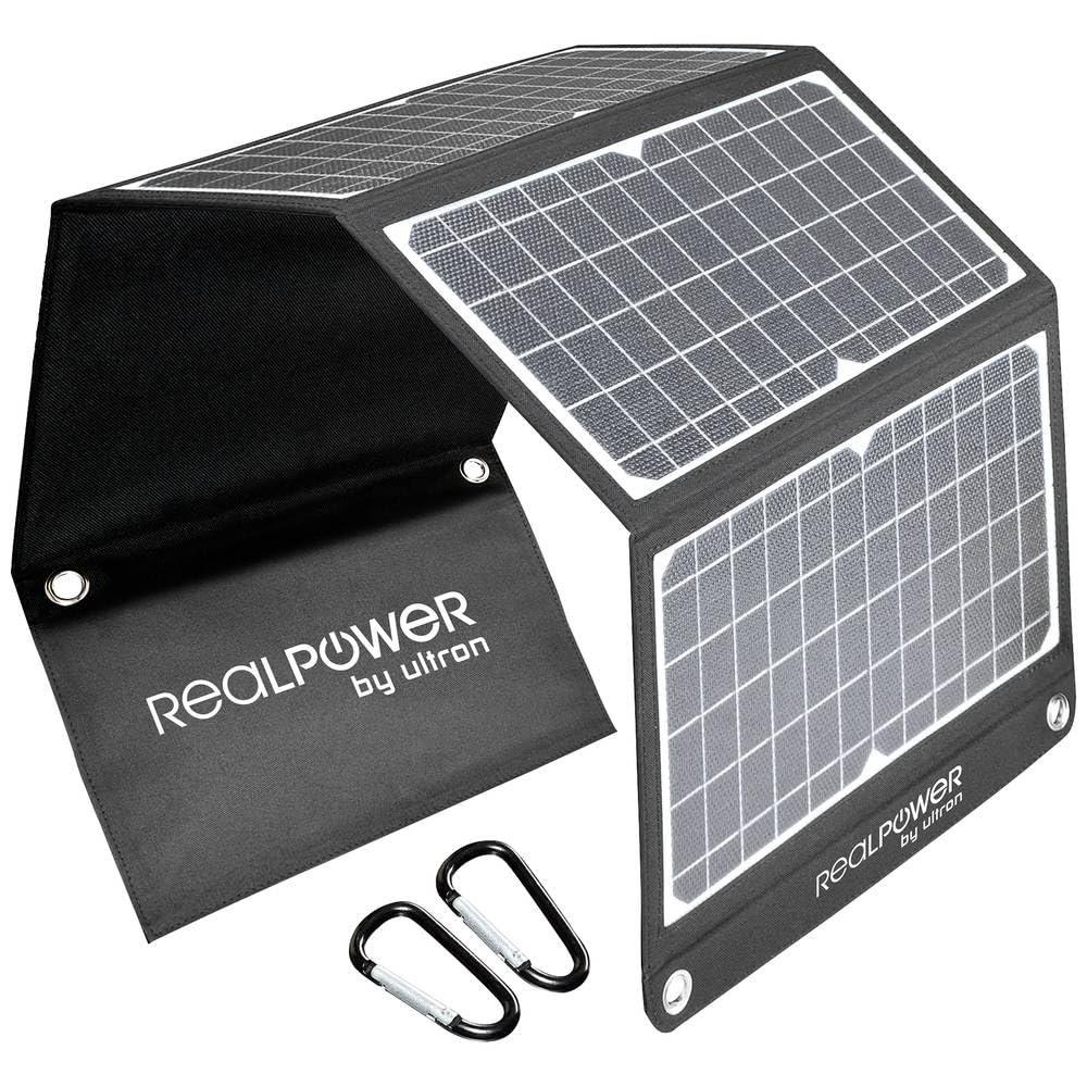 RealPower SP-30E solpanel - 30 W, foldbart