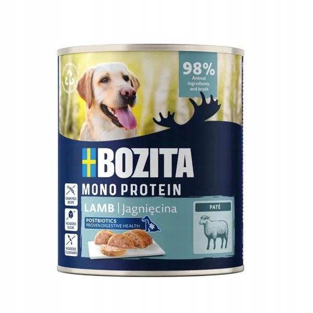 BOZITA Mono Protein Paté - Lam, vådfoder til hund - 800 g